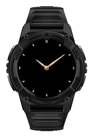 KOSPET Tank S2 – Smartwatch – 48 mm, Bluetooth, AMOLED, IP69K, Schwarz