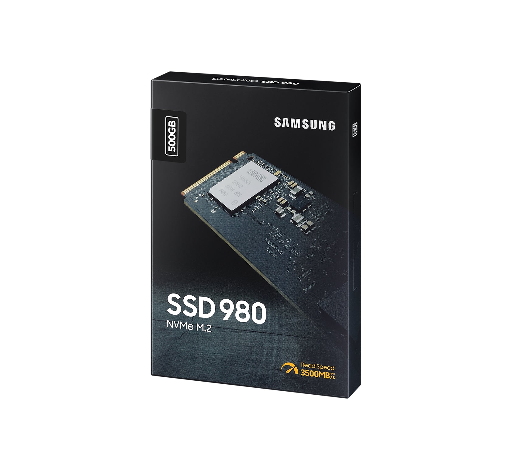 Samsung 980 – 500 GB M.2 NVMe PCIe 3.0 x4, 3100/2600 MB/s