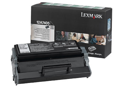 Lexmark Toner – schwarz, 6000 Seiten