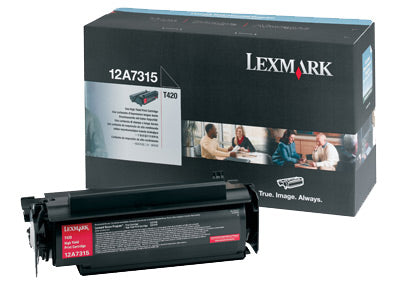 Lexmark Toner – schwarz, 10000 Seiten