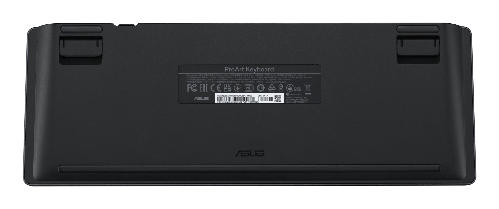 ASUS ProArt KD300 – Tastatur 65% – Mechanisch, RGB – Bluetooth & 2,4 GHz – USB-C – Schwarz