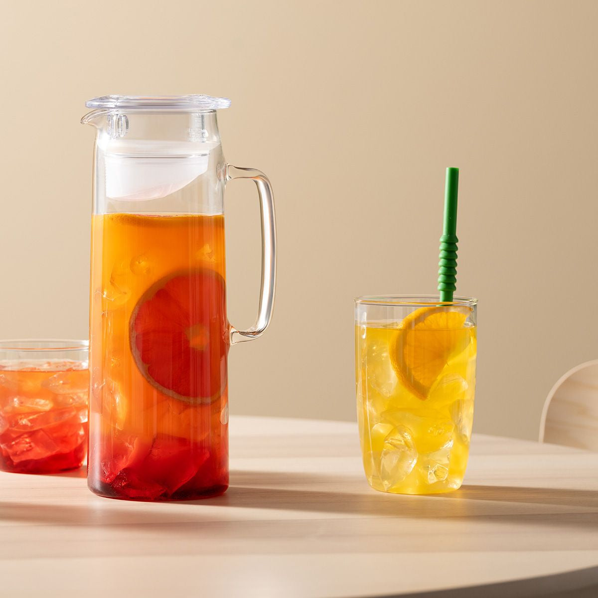 Bodum Kvadrant Trinkglas – 0,50 l, Borosilikatglas, Transparent, Nicht spülmaschinenfest