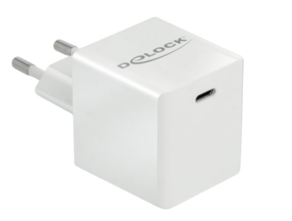 DeLOCK USB-Ladegerät 40 W – USB-C×1, PD 3.0, GaN
