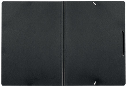 Leitz Eckspannermappe Recycle A4 – Karton, schwarz, bis 250 Blatt
