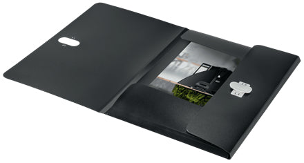 Leitz Sammelmappe für A4, Kunststoff, schwarz