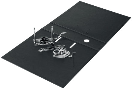 Leitz 180° Recycle Ordner – für A4 – Rückenbreite 8 cm – Schwarz – 10 Stk.