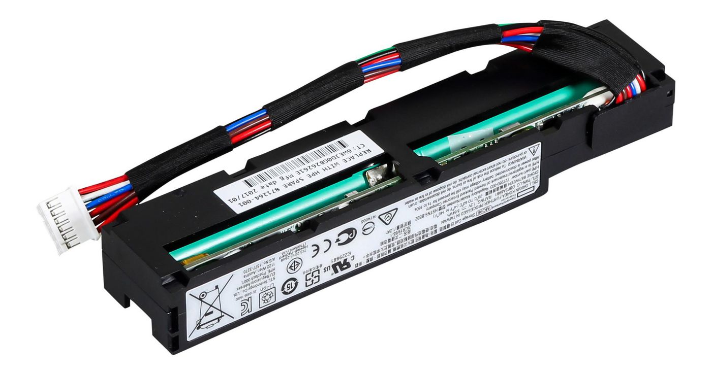 HPE Ersatzakku – Li-Ion, 96 Wh – für DL/ML/SL Gen 9 Server – 1 Stk.