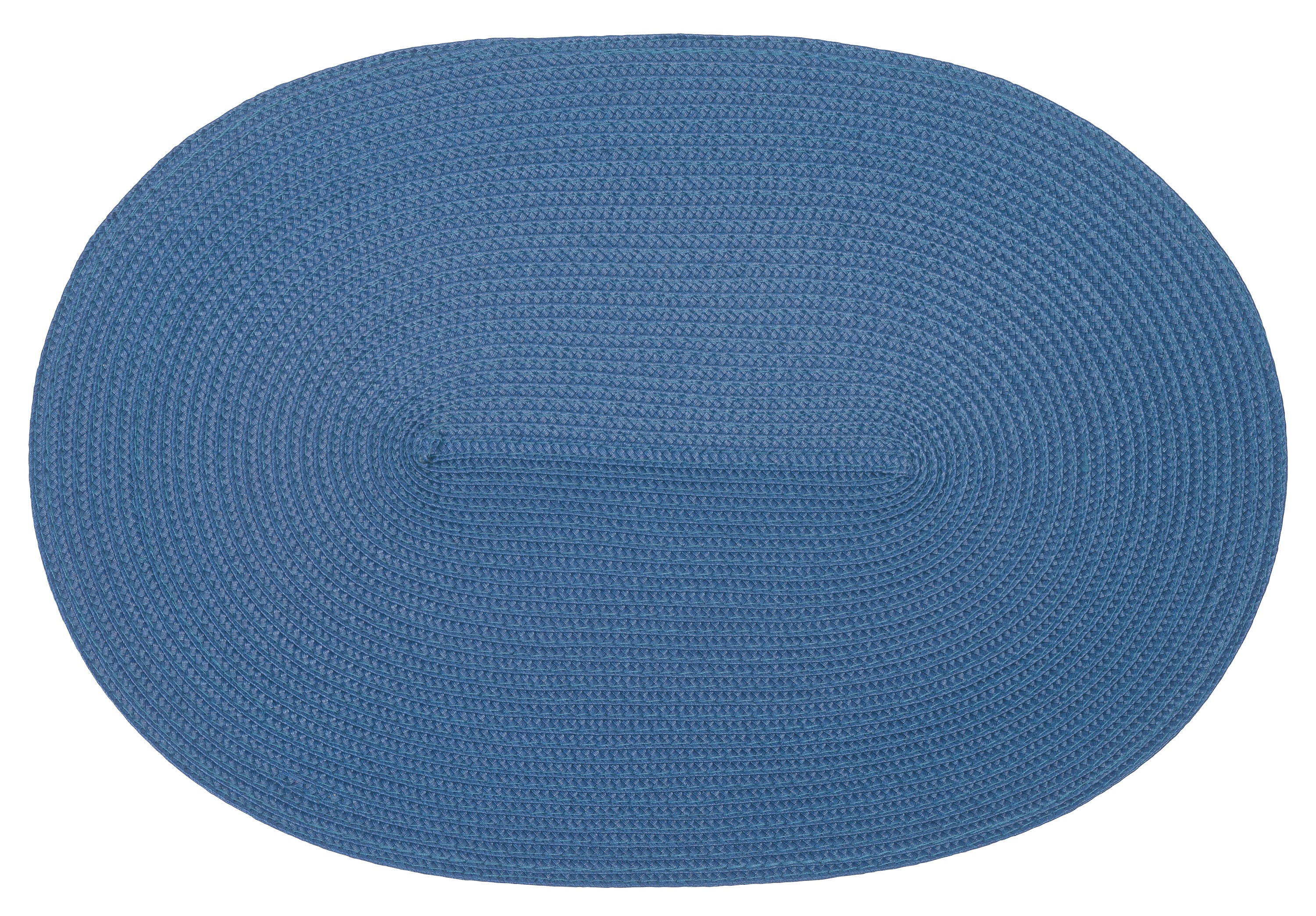 d-c-fix Tischset – oval, PP, blau, 44 × 29 cm
