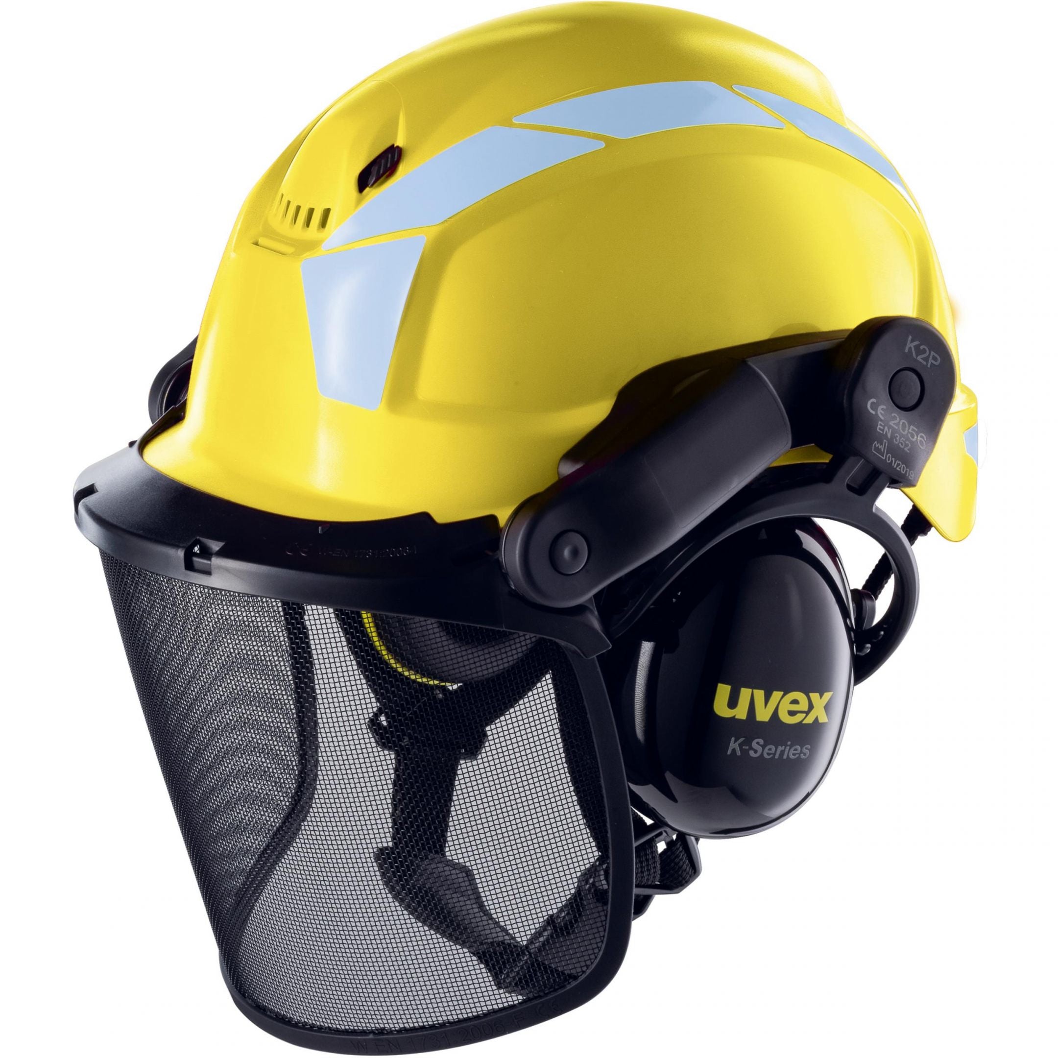 Uvex Schutzhelm – Unisex, Polyethylen (PE), Gelb