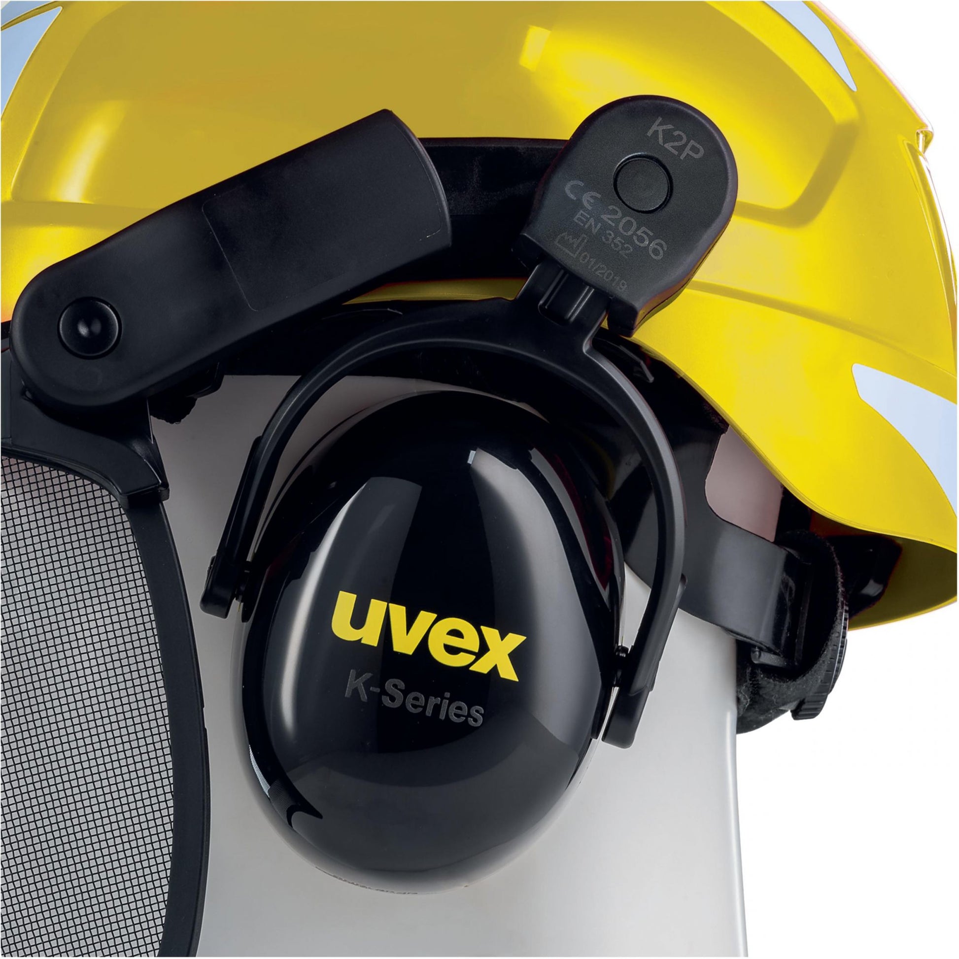 Uvex Schutzhelm – Unisex, Polyethylen (PE), Gelb