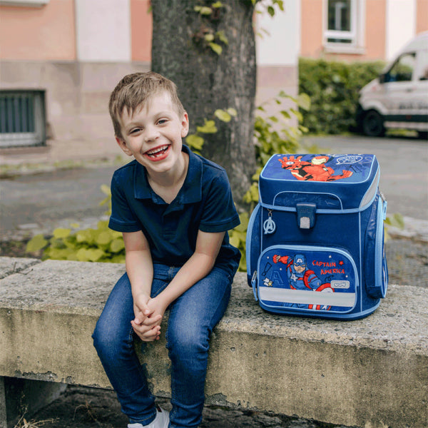Scooli Schulrucksack-Set 5-teilig, Avengers, 18 l