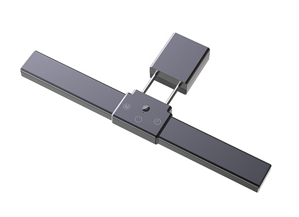 Unilux Monitor-Lichtleiste TRAVELIGHT – 550 lm, 2900–6500 K (einstellbar), USB – Schwarz