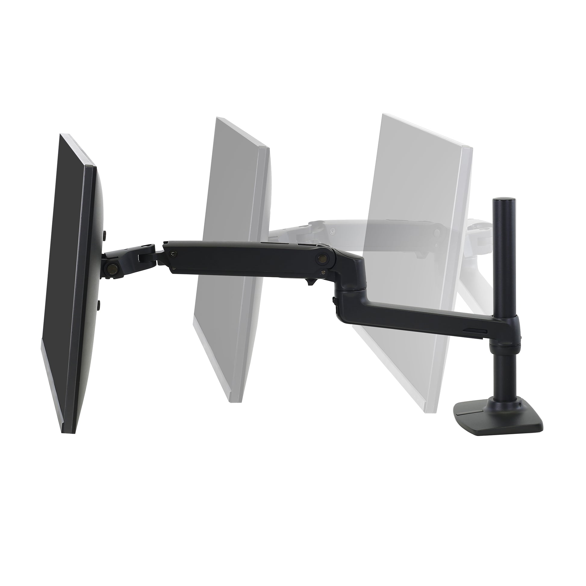 Ergotron LX – Monitorarm, Hohe Säule, Schwarz