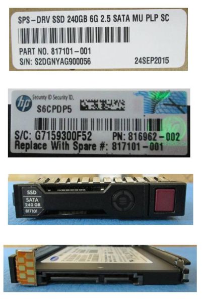 HPE Hot-plug-SSD – 2,5" SFF, SATA 6 Gbit/s