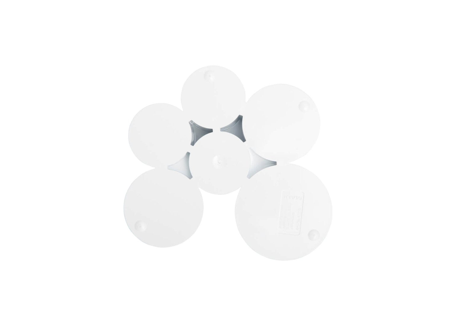 MAUL Stiftschlaufe – Kunststoff, weiss, 150 × 125 mm