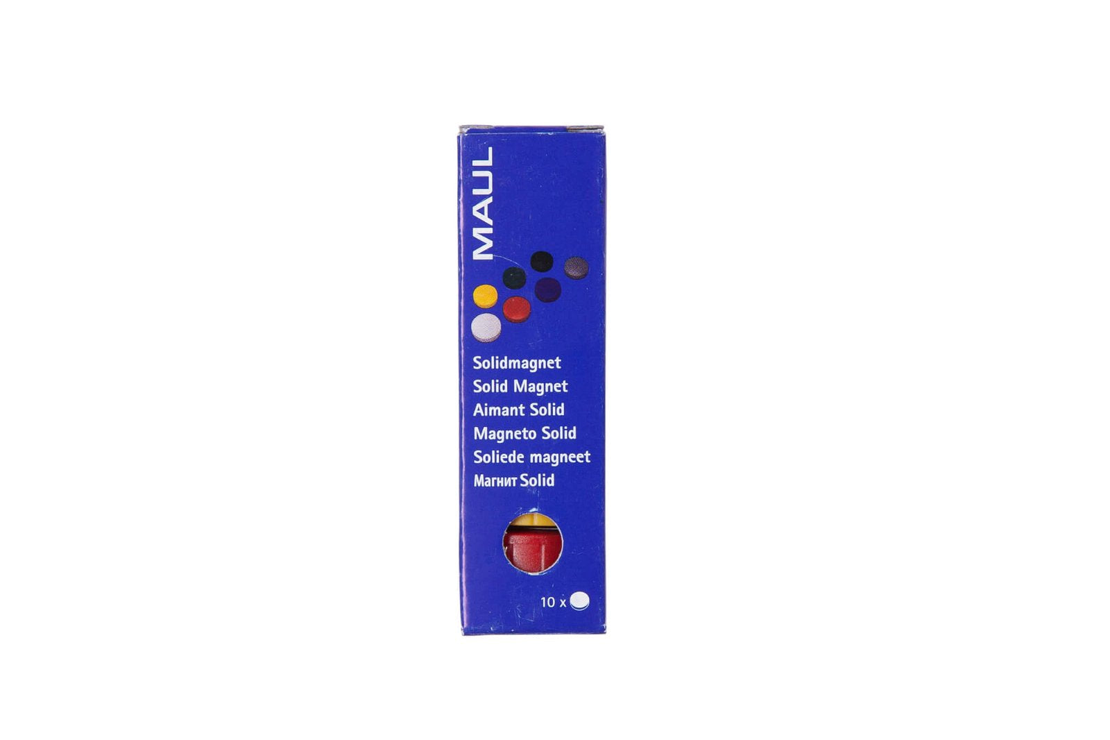 MAUL Starter-Kit, inkl. Magnete Ø 2,4 cm, sortiert – für Whiteboards – 10-teilig