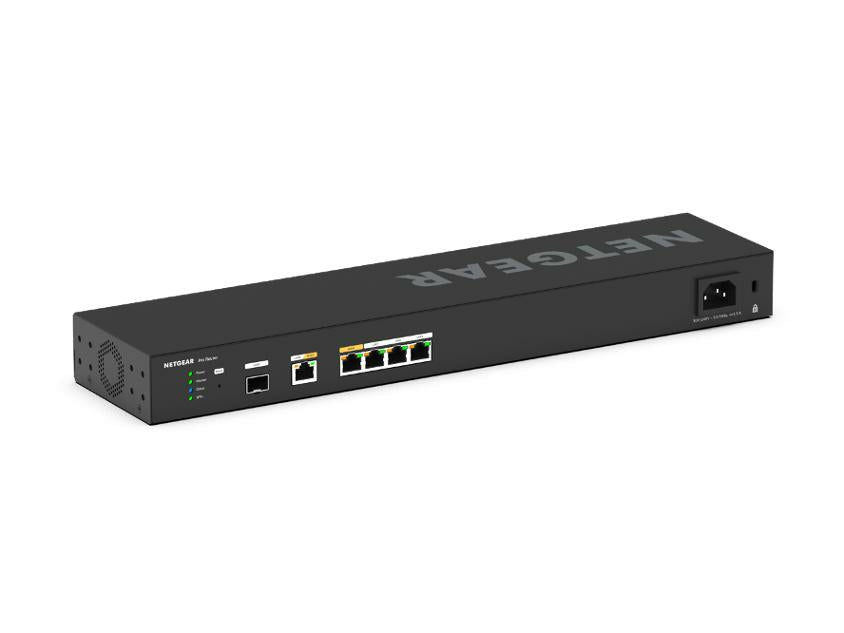 NETGEAR Insight PR60X – Security-Gateway/Router, 2,5GbE, 1× SFP, Firewall-Durchsatz 2,4 Gbit/s, Schwarz