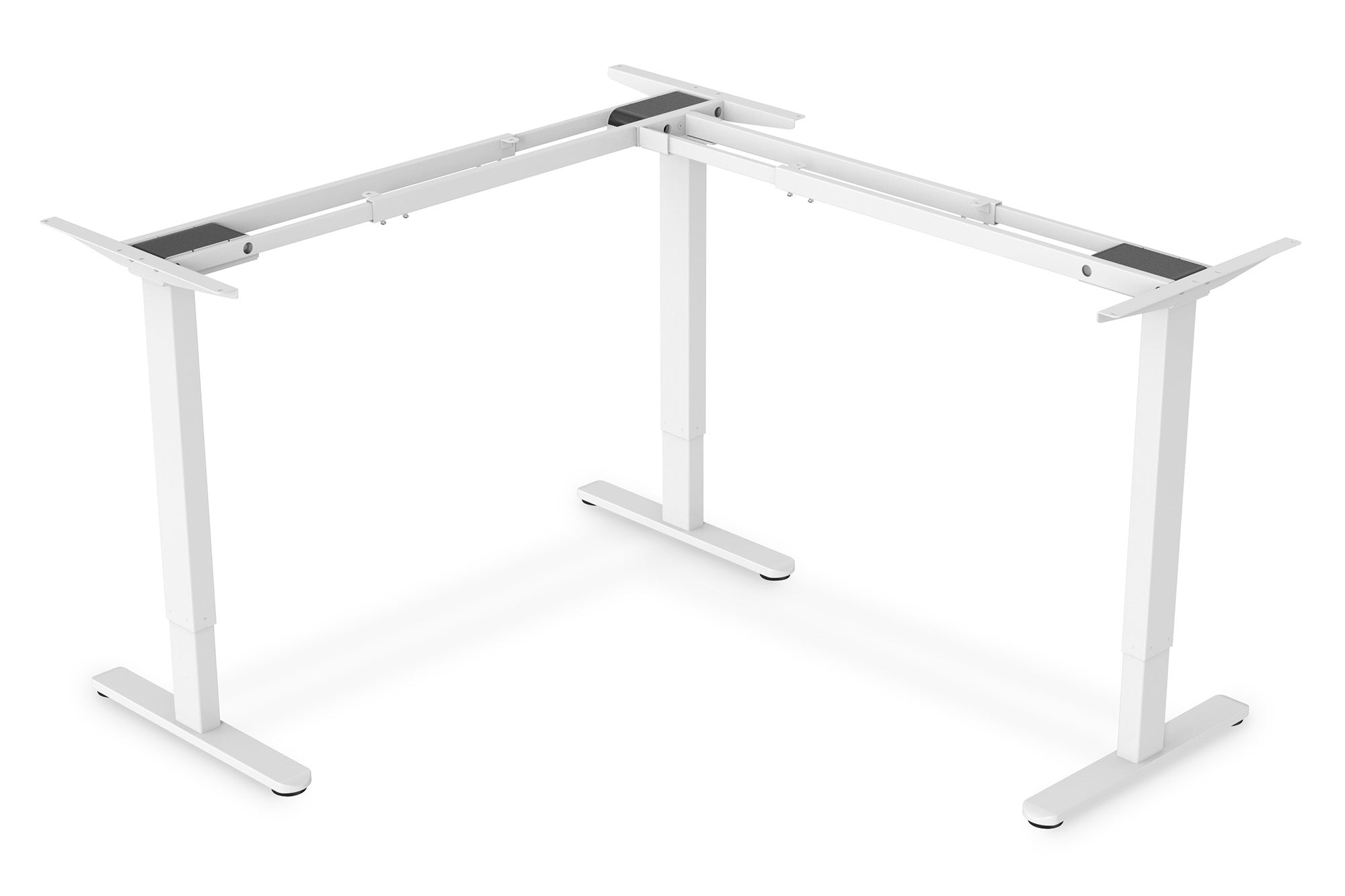 Digitus Stehtisch – 72–120 cm – Weiss – Höhenverstellbar