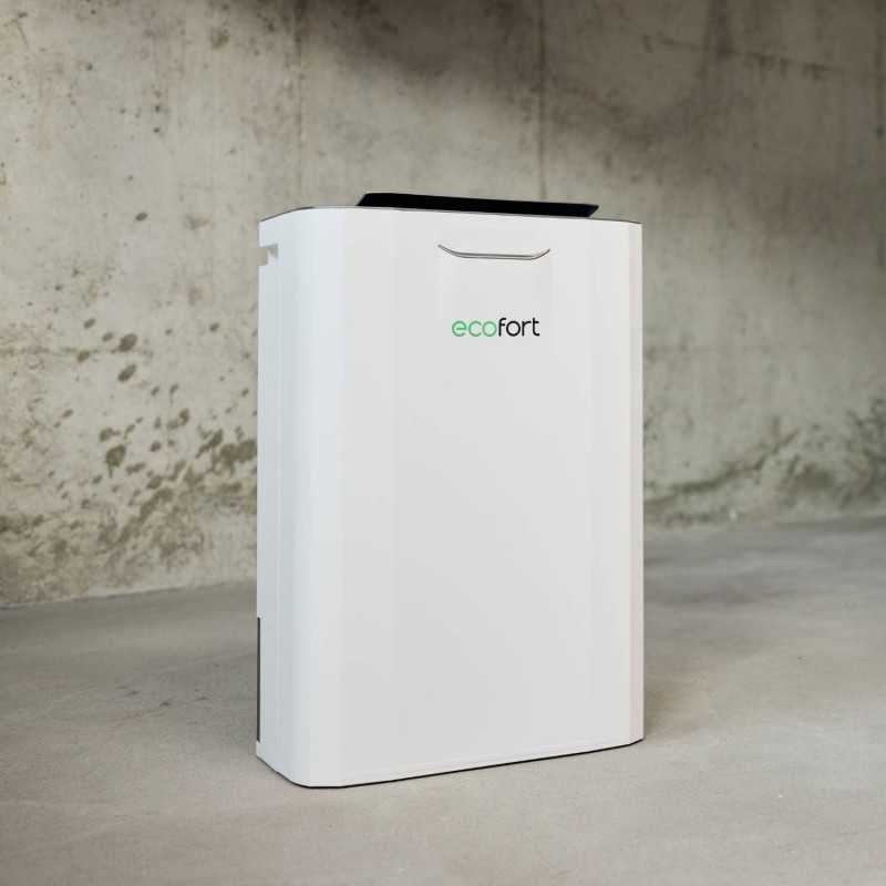 Ecofort Luftentfeuchter ecoQ 9L – 9 L/24 h, bis 50m², Tank 5 l, Hygrostat