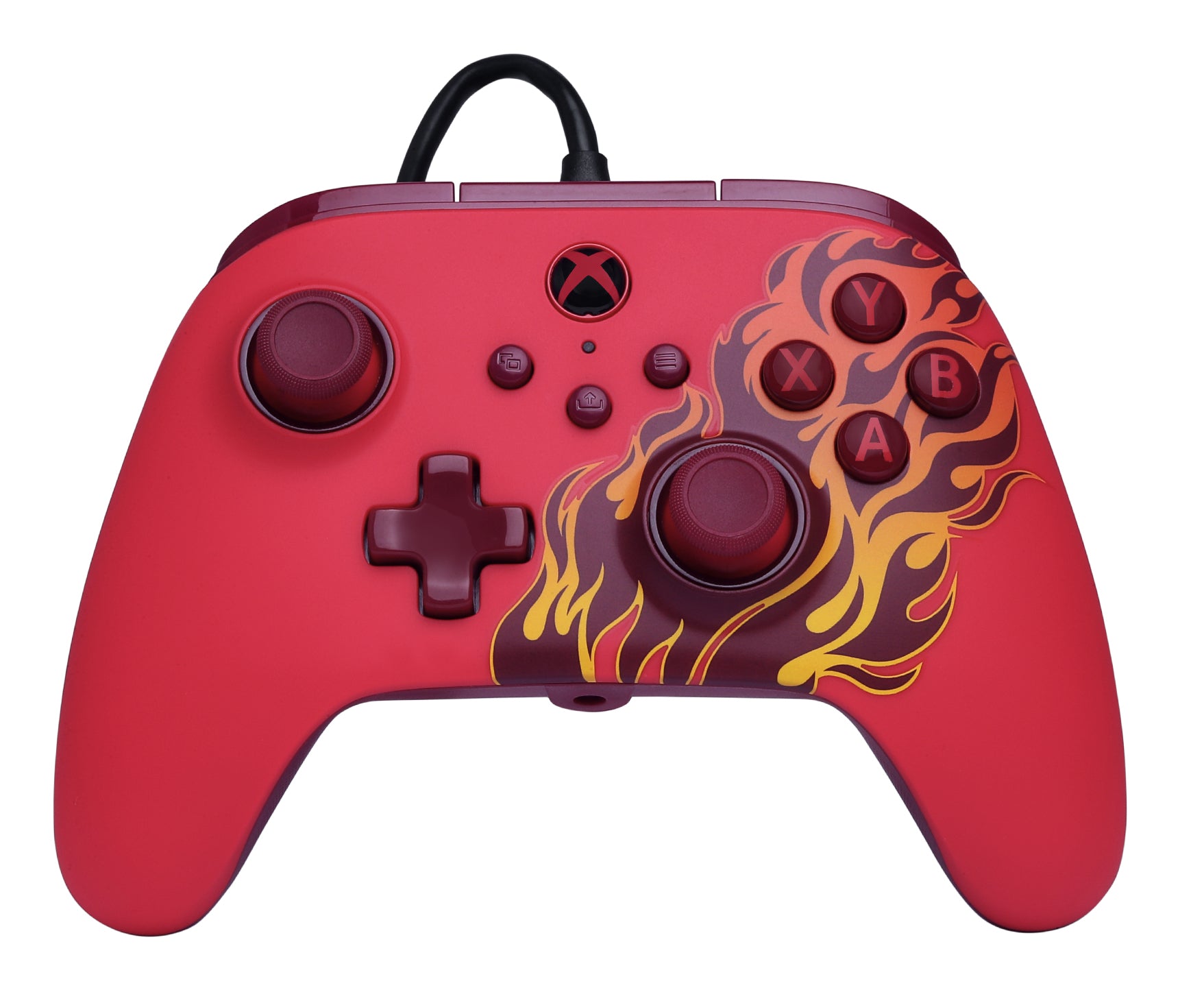 PowerA Advantage Wired XBGP0543 – Gamepad – USB (kabelgebunden) – Programmierbare Tasten – für Xbox & PC – Rot