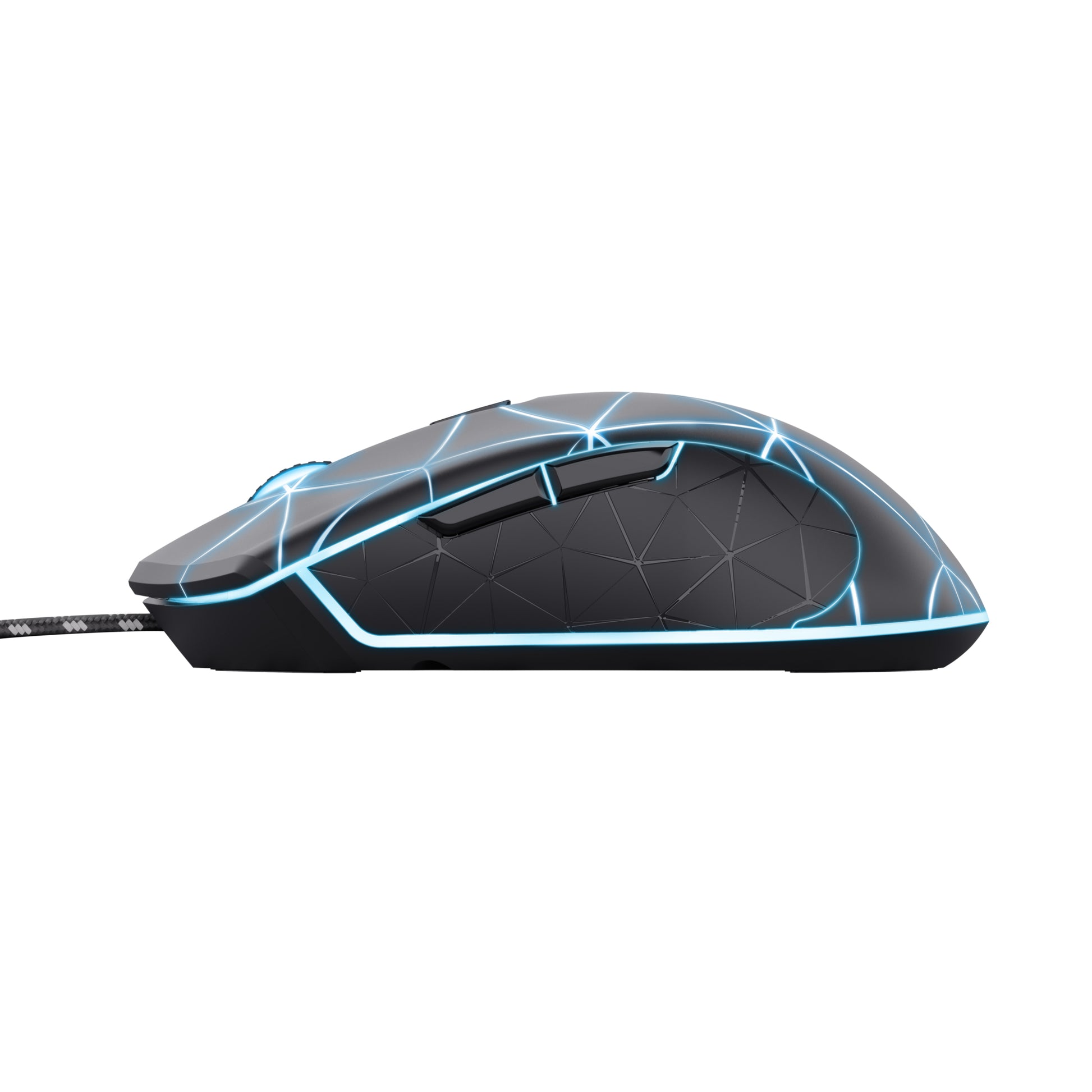 Trust GXT 133 Locx – Gaming-Maus – Kabelgebunden (USB-A), 4000 DPI, RGB-Beleuchtung, Rechts, Schwarz