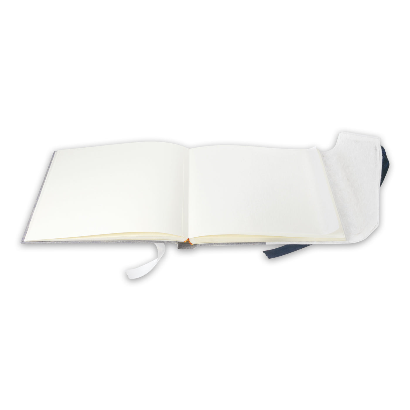 ZEP Gästebuch BUSTA – 60 Seiten – 300 × 240 mm – gebunden, Pergamentpapier, blau