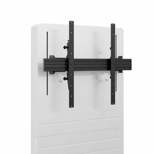 Hagor Bodenständer – 75–98" – VESA 200×200–800×600 – bis 150 kg – CON-Line Big FS Lift