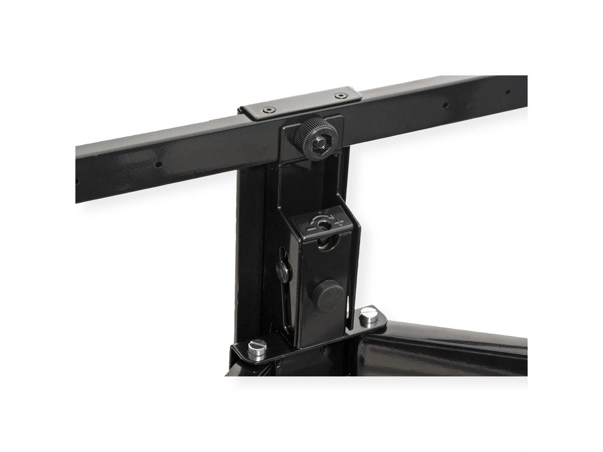 ROLINE Wandhalterung – Vollbeweglich – 37–80" – VESA 200×200–600×400 – bis 70 kg, Höhenverstellbar – Schwarz