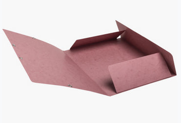 Exacompta Gummibandmappe Skandi A4 – 3 Klappen, Karton, mehrfarbig, bis 250 Blatt, 4 Stk.