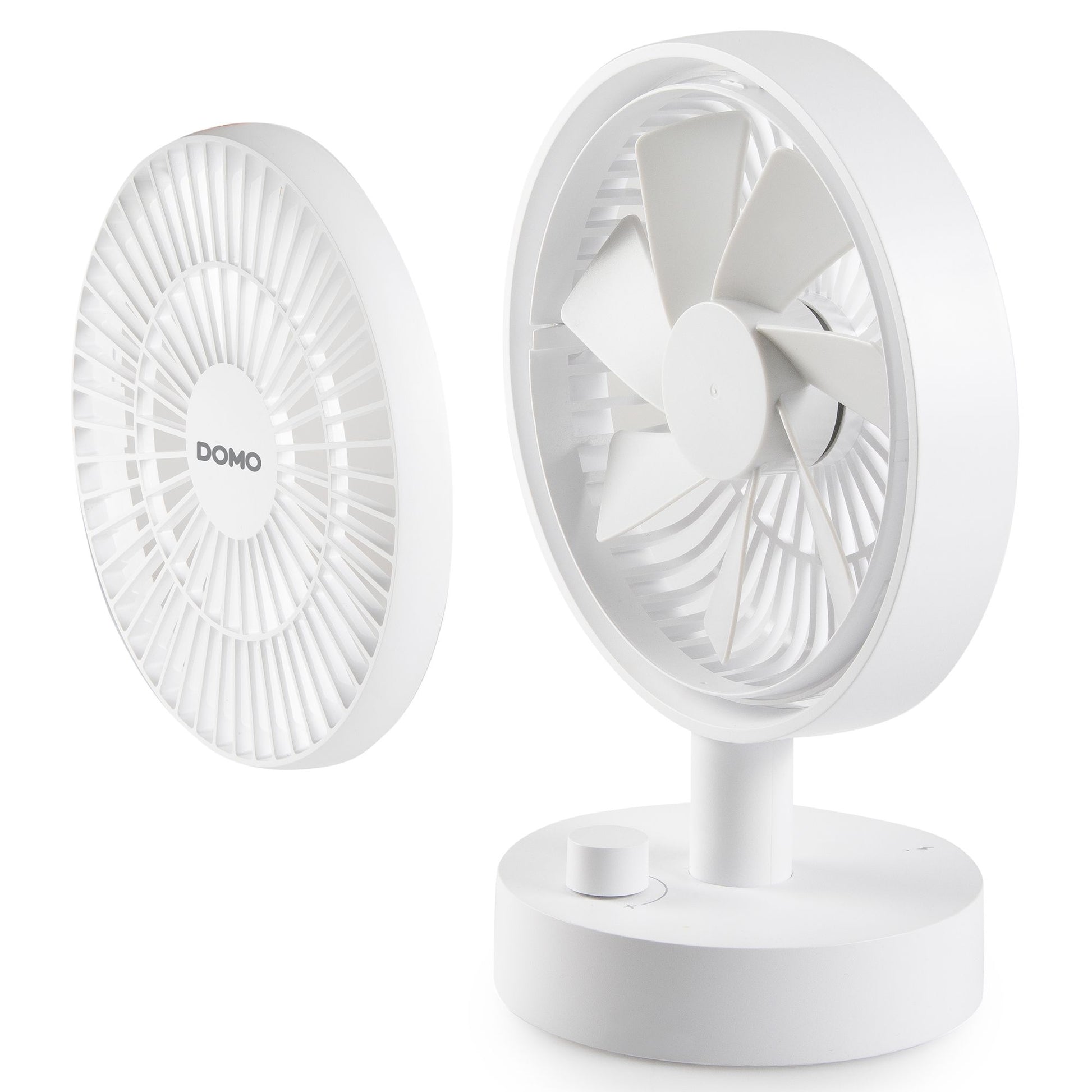 Domo Tischventilator DO8151 – 10 Stufen, oszillierend, 11 W, 20 dB(A), Weiss