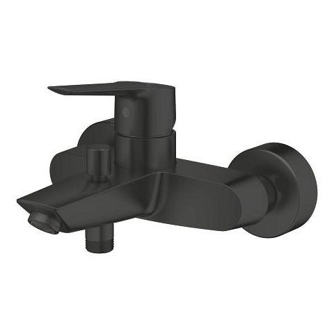 GROHE Start Badebatterie – Einhebelmischer, 24×19,6×14,7 cm, Metall, Aufputz, Schwarz