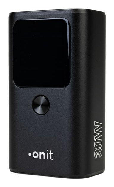 Onit Powerbank Pro 10000mAh PD Block Mini – 30 W PD, Anthrazit