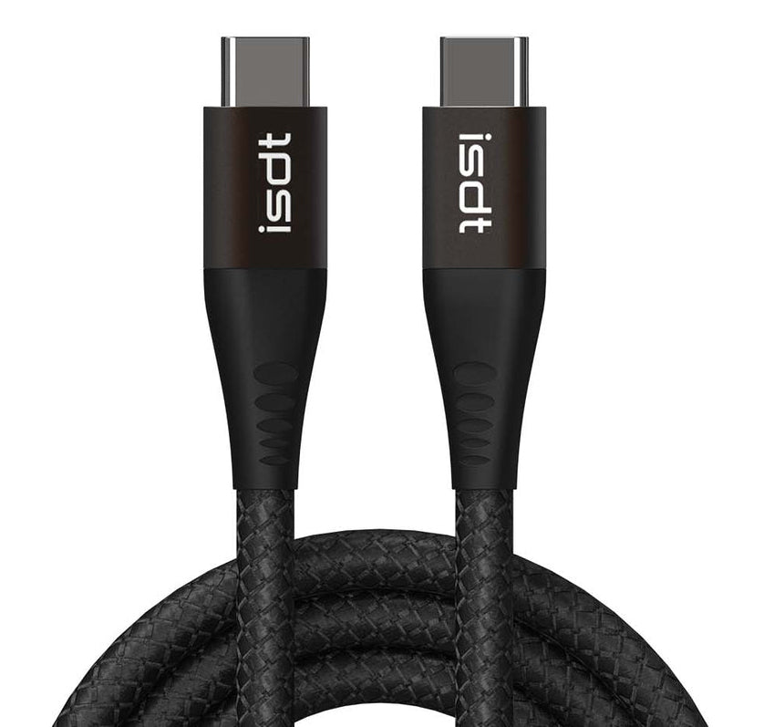 ISDT USB-C auf USB-C Kabel – USB 3.2 Gen 2 (10 Gbit/s) – 1,2 m – PD 100 W – für MacBook Pro und mehr