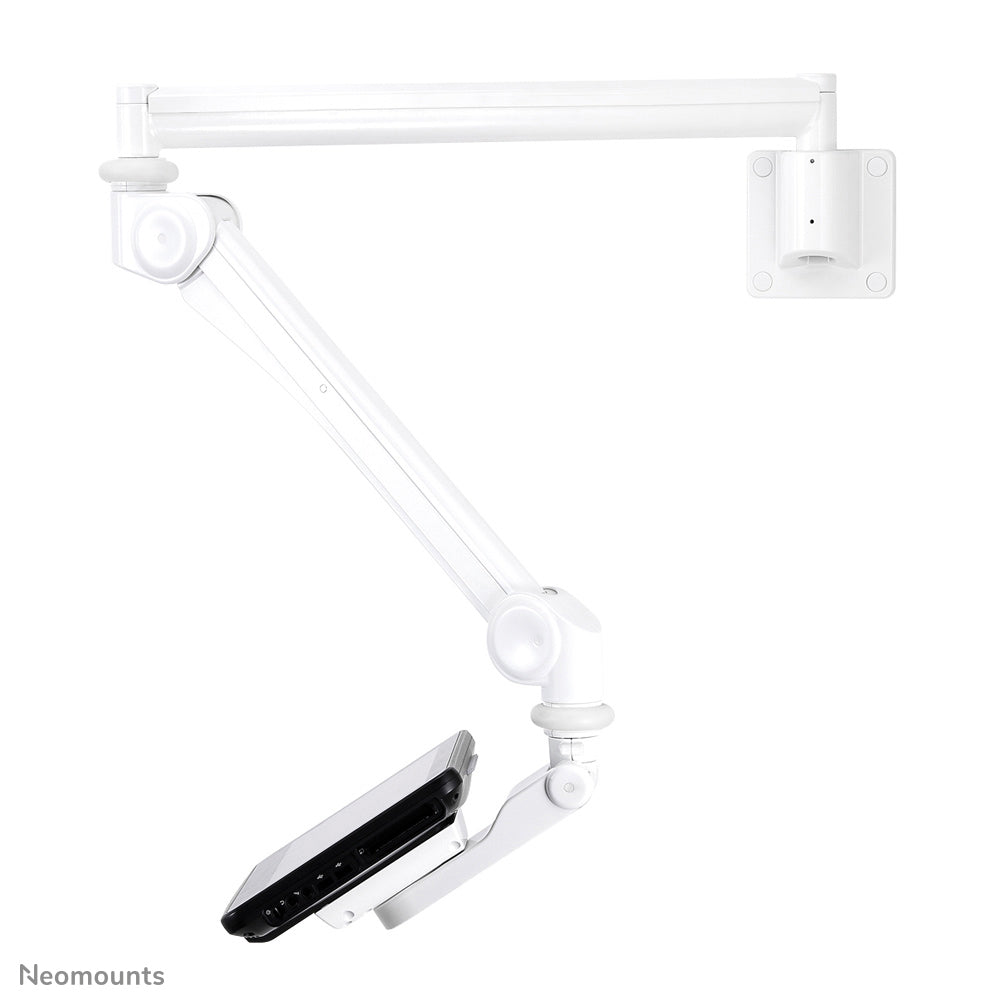 Neomounts Wandhalterung, Wand, bis 24", 3 kg, höhenverstellbar, Neigen/Schwenken, weiss