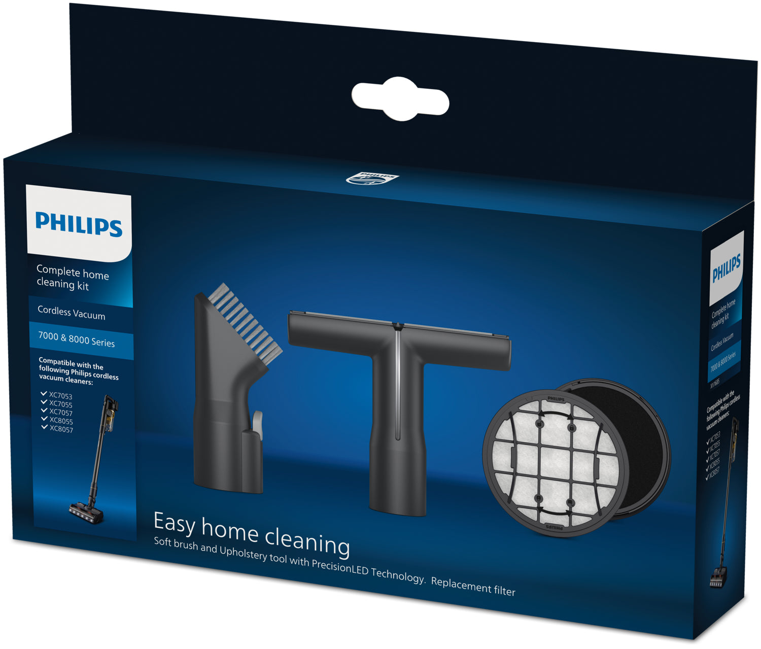 Philips Ersatzfilter-Set – für Philips 7000/8000 Serie (XC7053/XC7055/XC7057) und andere