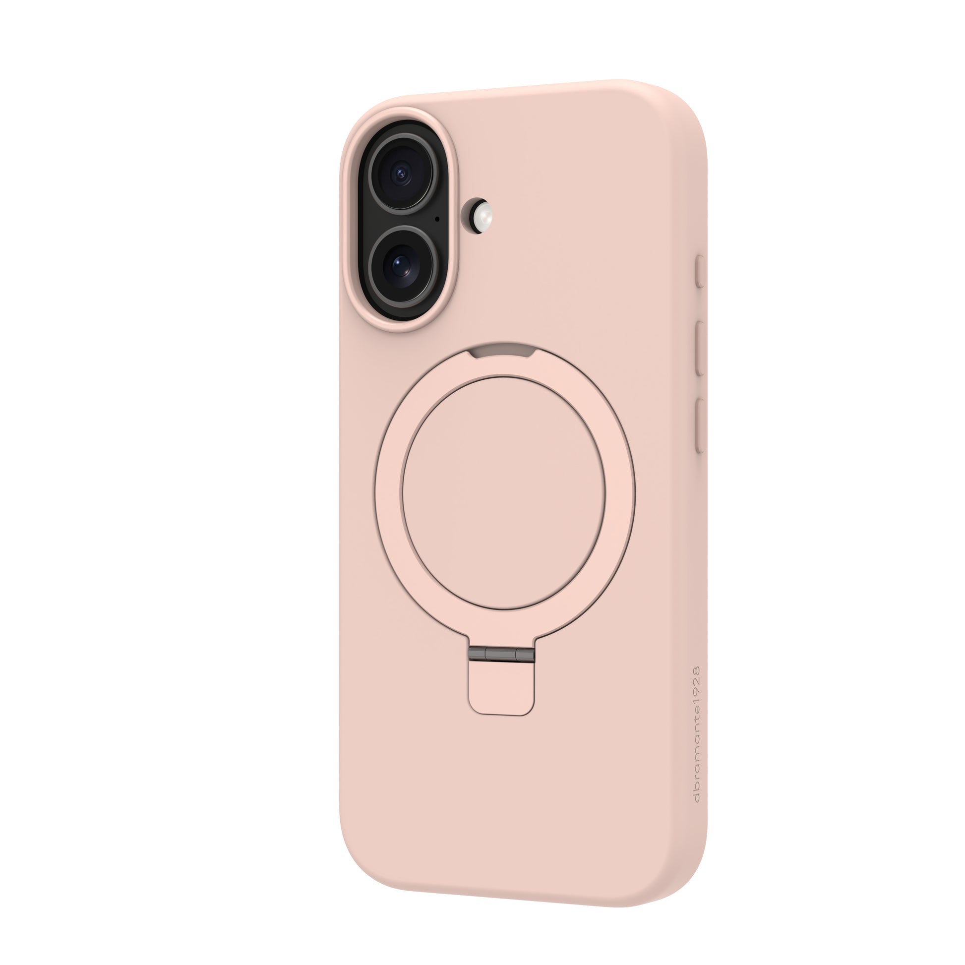 dbramante1928 Roskilde MS Kick ICON Backcover – für Apple iPhone 17, Pink Sand, bis 1,2 m sturzsicher
