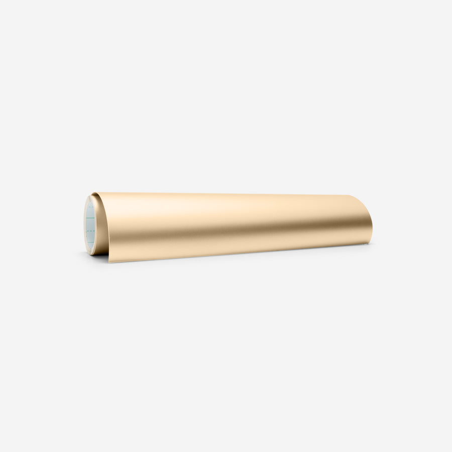 Cricut Vinylfolie matt-metallic – Gold – 24,1 × 91,4 cm – für Cricut Joy Xtra Schneideplotter
