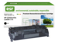 esr CE505A Schwarzer Toner – Kompatibel – für Canon LBP 6300/6650/MF5840