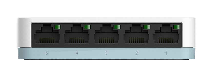 D-Link DGS-1005D – Switch – 5×GbE, L2, Schwarz