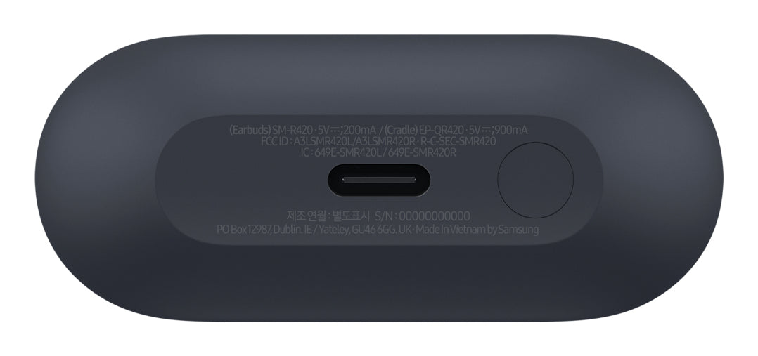 Samsung Galaxy Sm-R420Nzkaeue – True Wireless In-Ear Headset – Bluetooth, mit Mikrofon – Schwarz