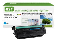 esr 361X (CF361X) Cyan Toner – kompatibel XL – 9'500 Seiten – für HP