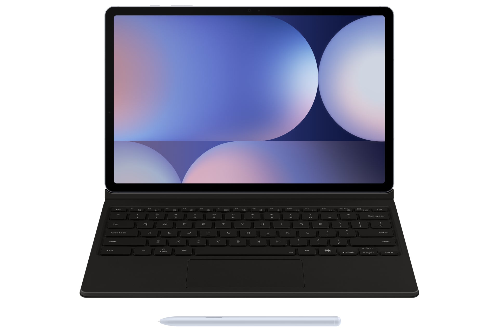 Samsung Tab Keyboard – Tastatur, kabellos (Bluetooth), CH-Layout (DE-CH) – für Galaxy Tab S10+, S9+ & S9 FE+