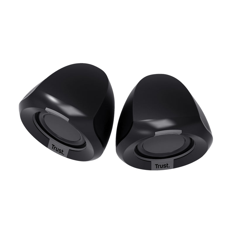 Trust Polo 2.0 – PC-Lautsprecher – 2.0, 4 W, 3,5 mm – Schwarz
