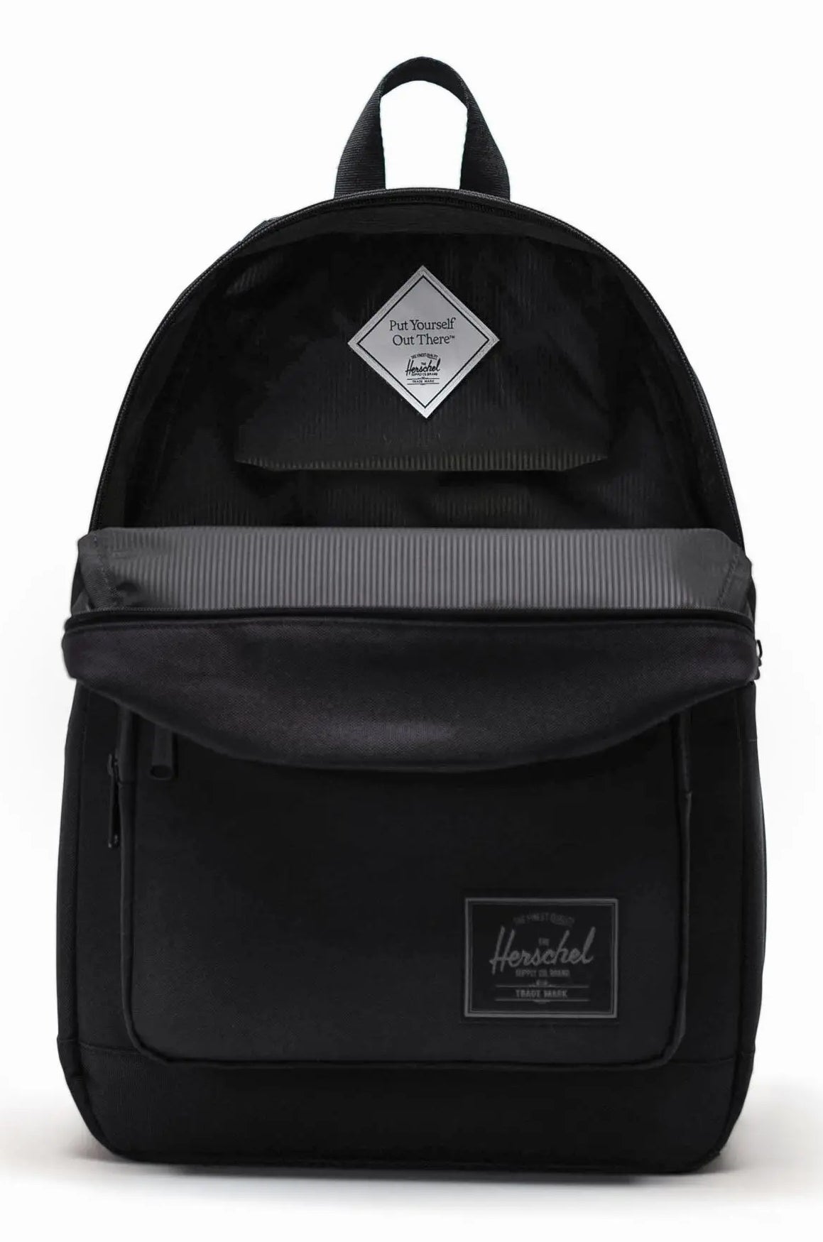 Herschel Pop Quiz – Freizeit-Rucksack – 25 l, schwarz