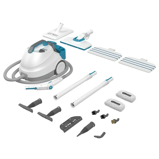 Black & Decker BLACK+DECKER Dampfreiniger – 1200 ml, weiss, für Arbeitsflächen