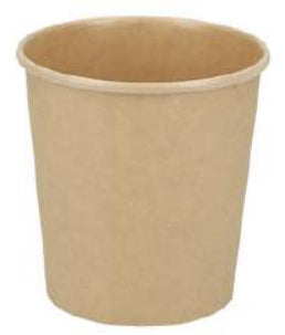 Verive Schale, Papier, PLA-beschichtet – 475 ml, braun – FSC – 50 Stk.
