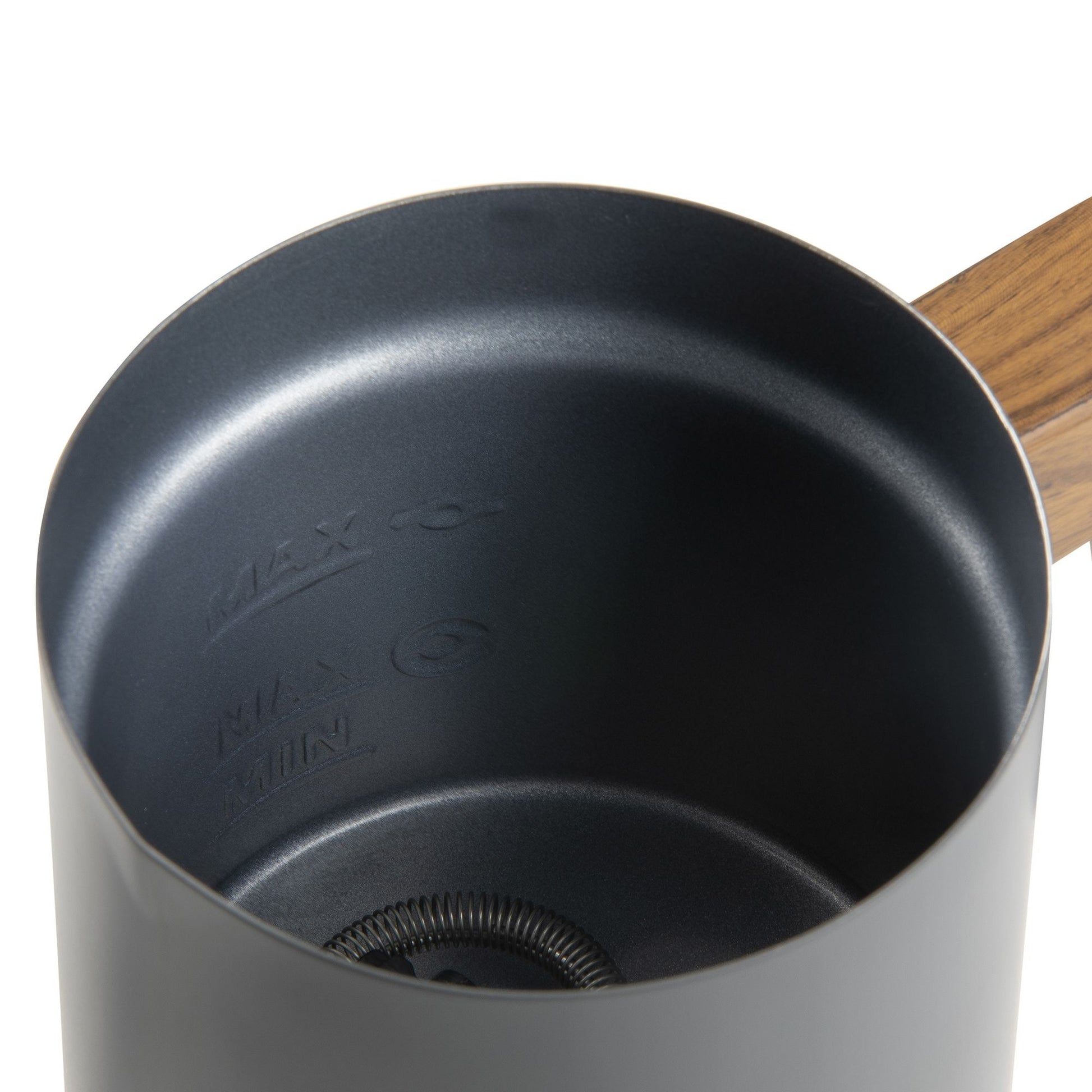 Domo Milchaufschäumer DO745MF – 300 ml, 500 W, Teflonbeschichtet – Grau