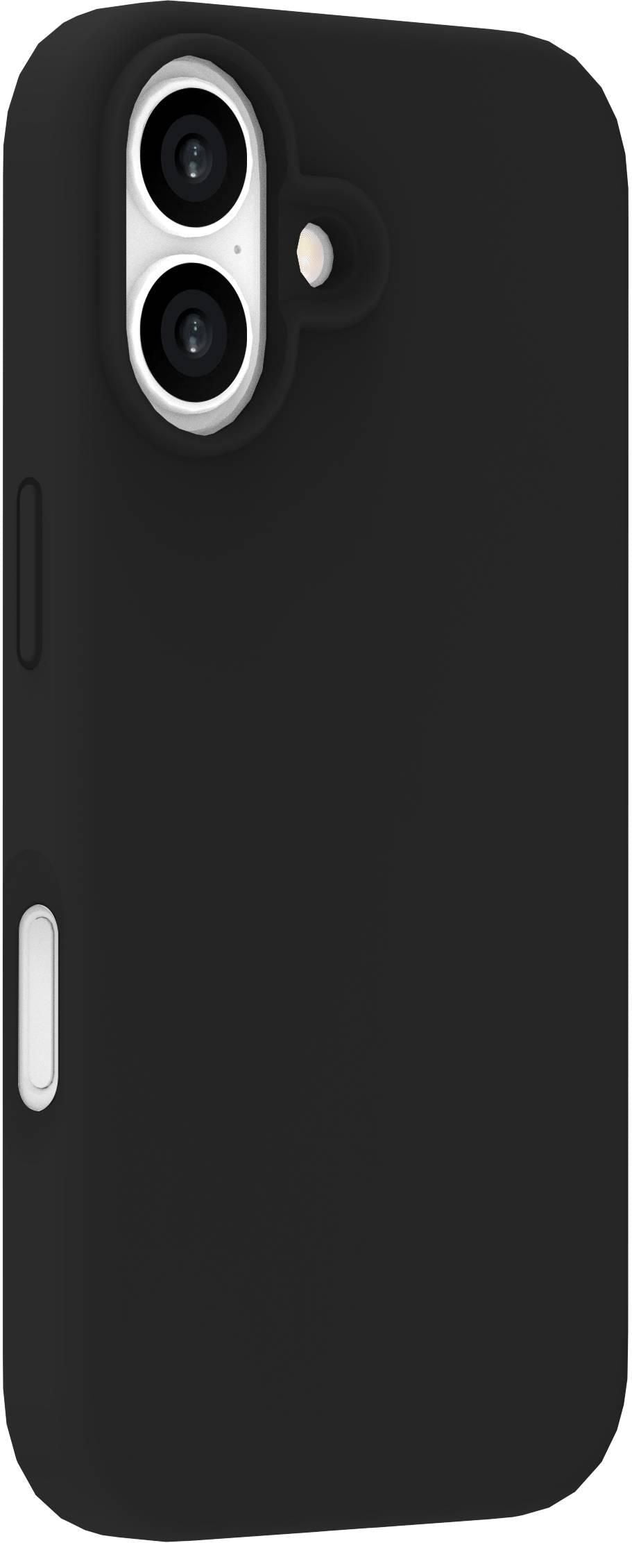eSTUFF INFINITE (GRS) ROME Backcover – für Apple iPhone 17, MagSafe, Silikon, Schwarz, bis 2 m Sturzsicher