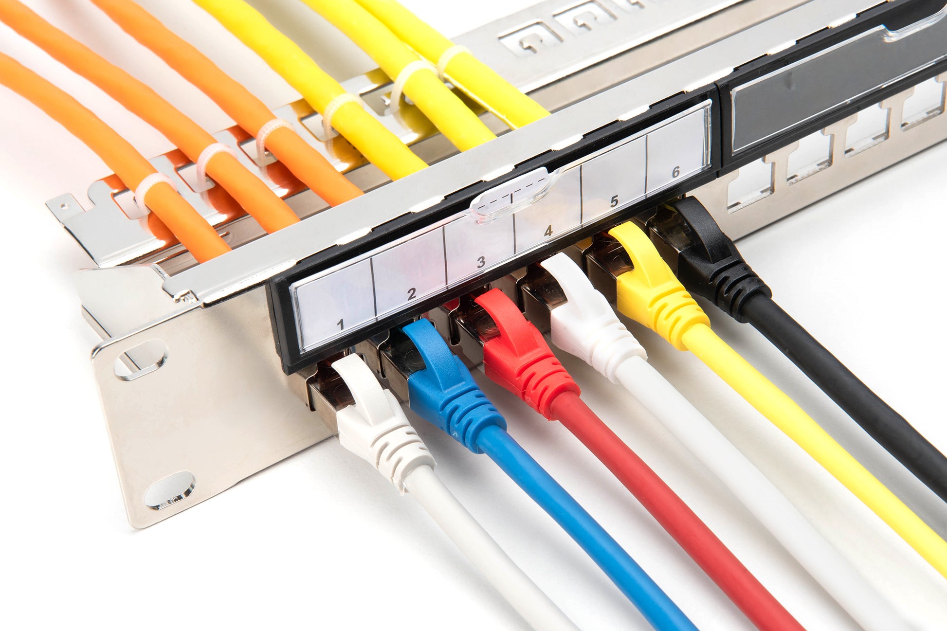 Digitus Patchpanel – 24× RJ‑45, galvanisierter Stahl, 1U, metallisch