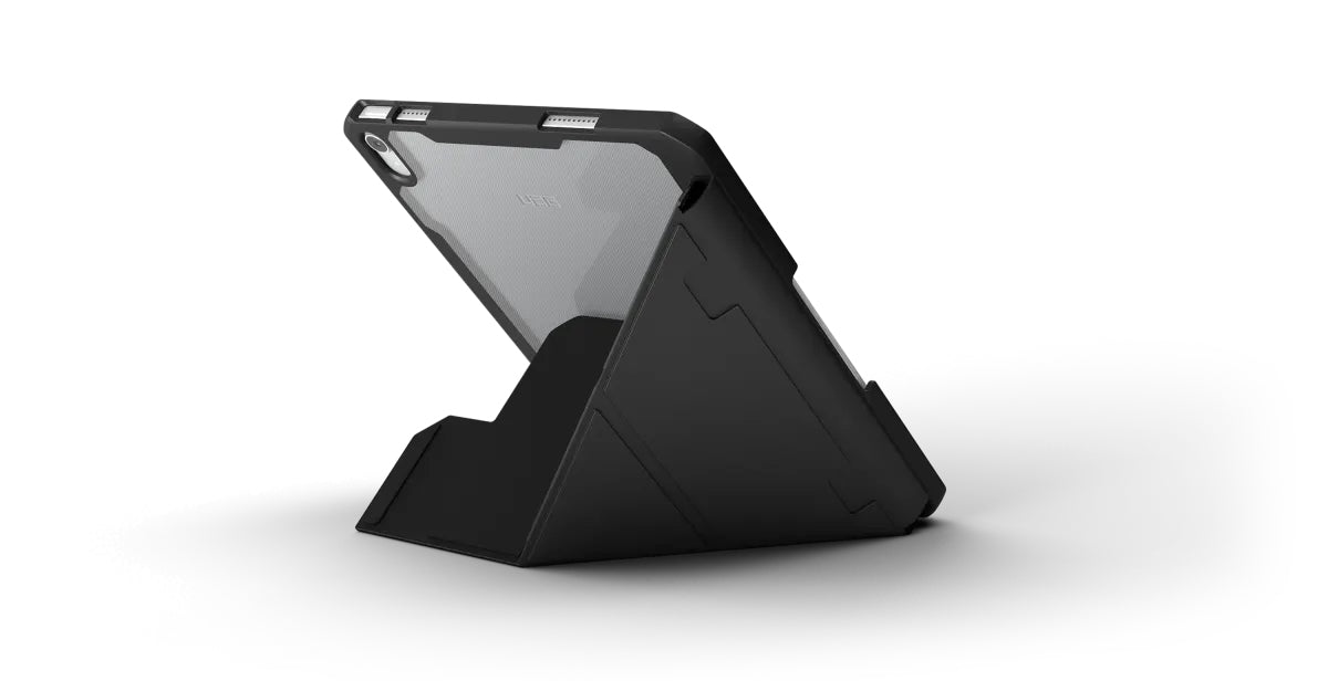 Urban Armor Gear UAG Essential Armor Tastatur-Case für iPad 10,9" (10. Gen.) – stossfest, mit Pen-Loop – Schwarz